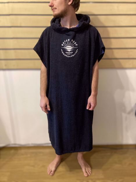 Picture of Outer Reef Changing Robe - Navy Blue
