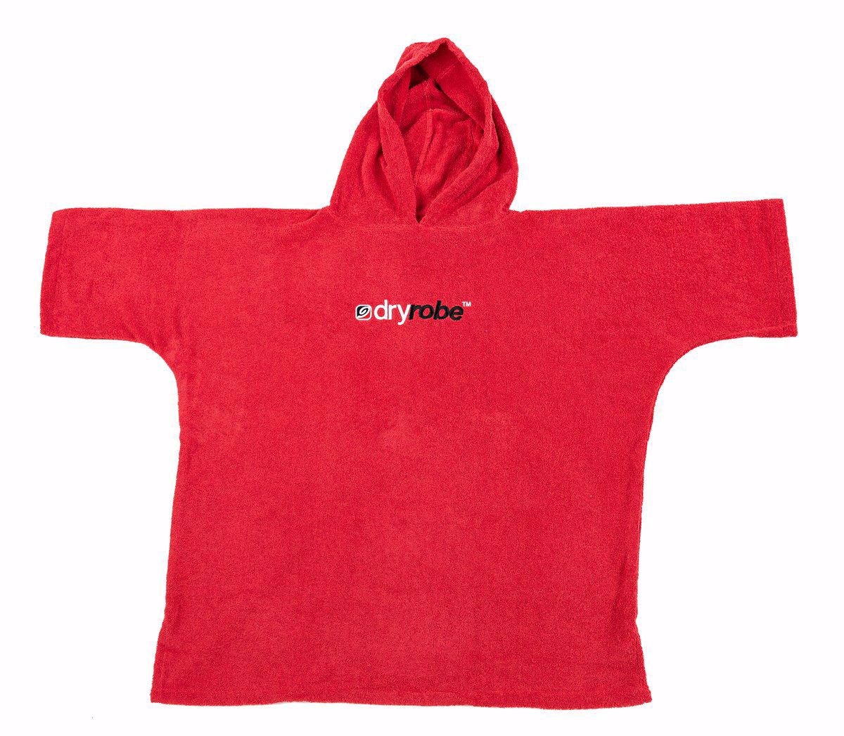 Dryrobe Organic Cotton Changing Robe - Red. Outer Reef Surf Store