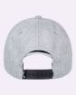 Snapback Cap for Men - grey heather back