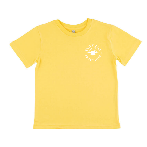 Picture of Outer Reef Kids T-Shirt - Yellow